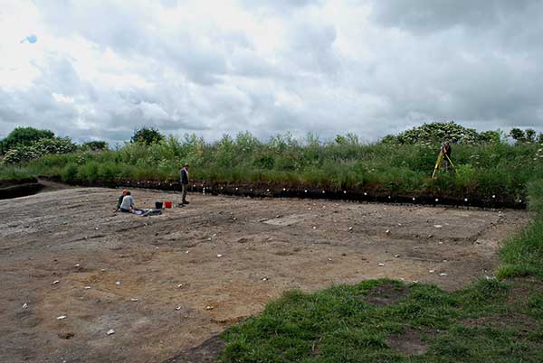 Excavations at Star Carr in 2014